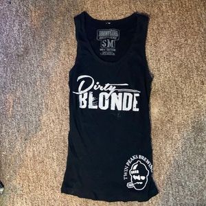 Dirty blonde tank top